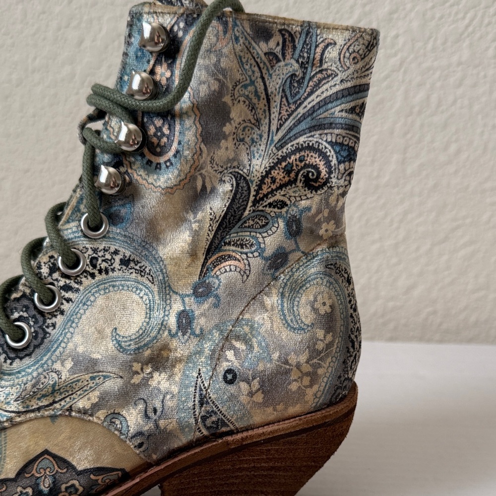 Jeffrey Campbell Paisley Ankle Boots - Multicolor - Picture 5 of 7